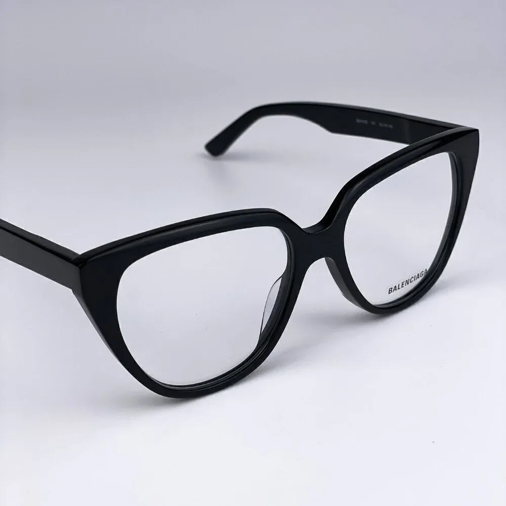 SALE! NEW Balenciaga Everyday BB0129O 001  Black Butterfly Women Eyeglasses